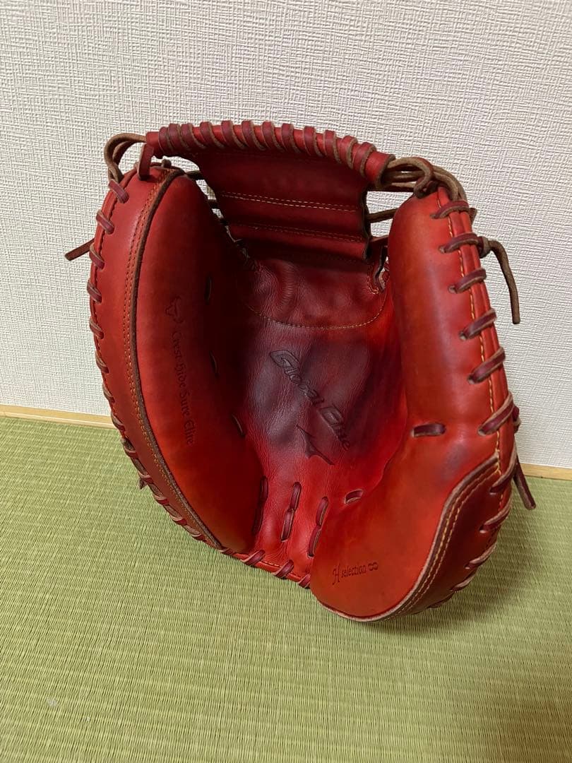 美品ミズノグローバルエリート硬式キャッチャーミット1AJCH21300 捕手