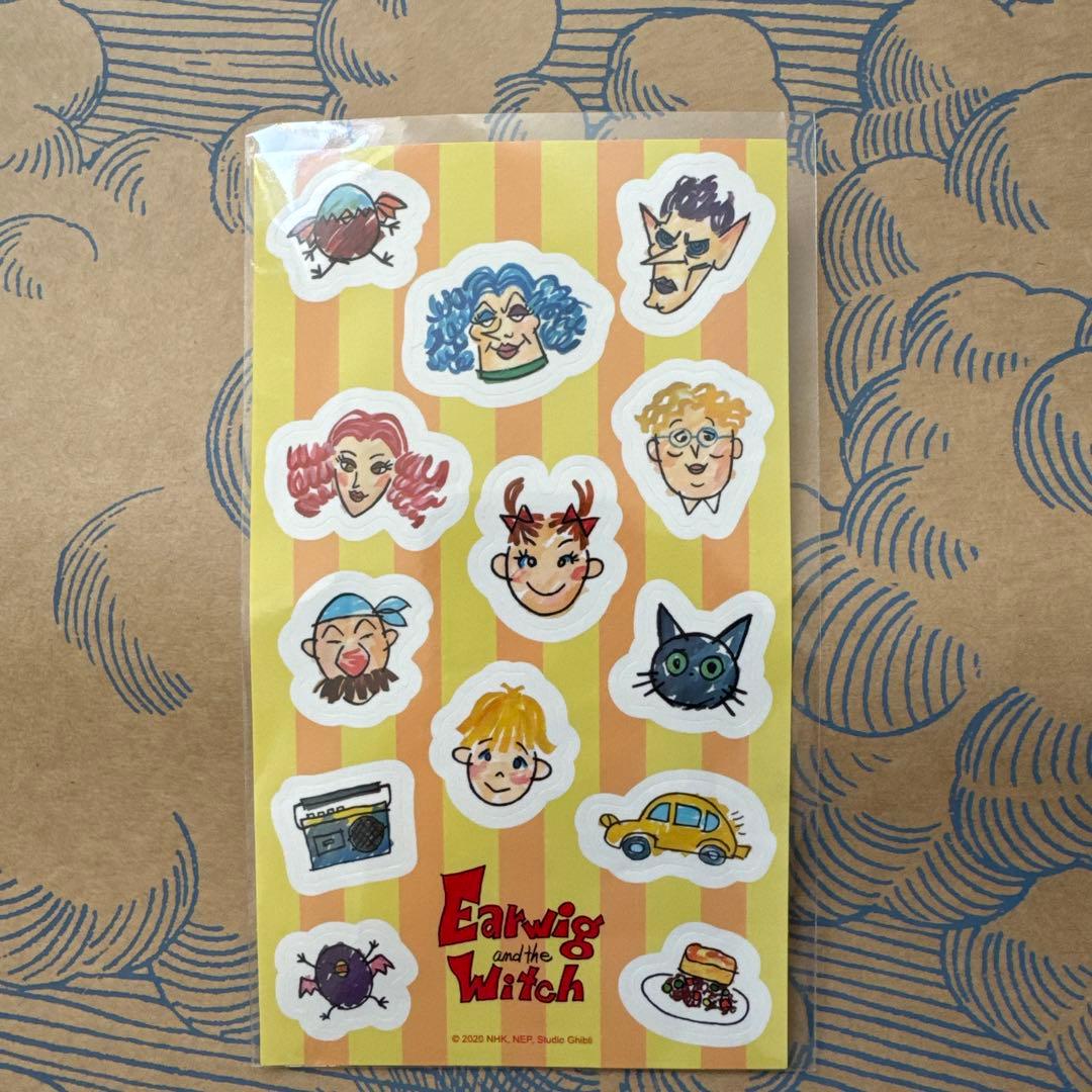 ジブリパーク ヒン ショルダー アーヤ　シール　ハウル　缶バッジ