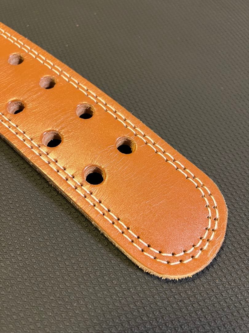 【美品】ゴールドジム プロレザーベルト Lサイズ