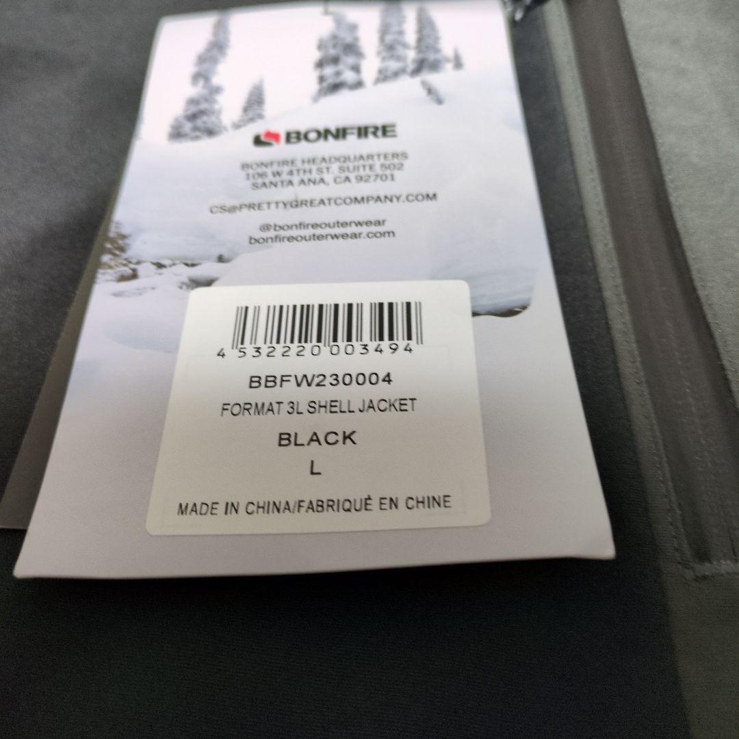 ブラック ウィンタースポーツ ジャケット