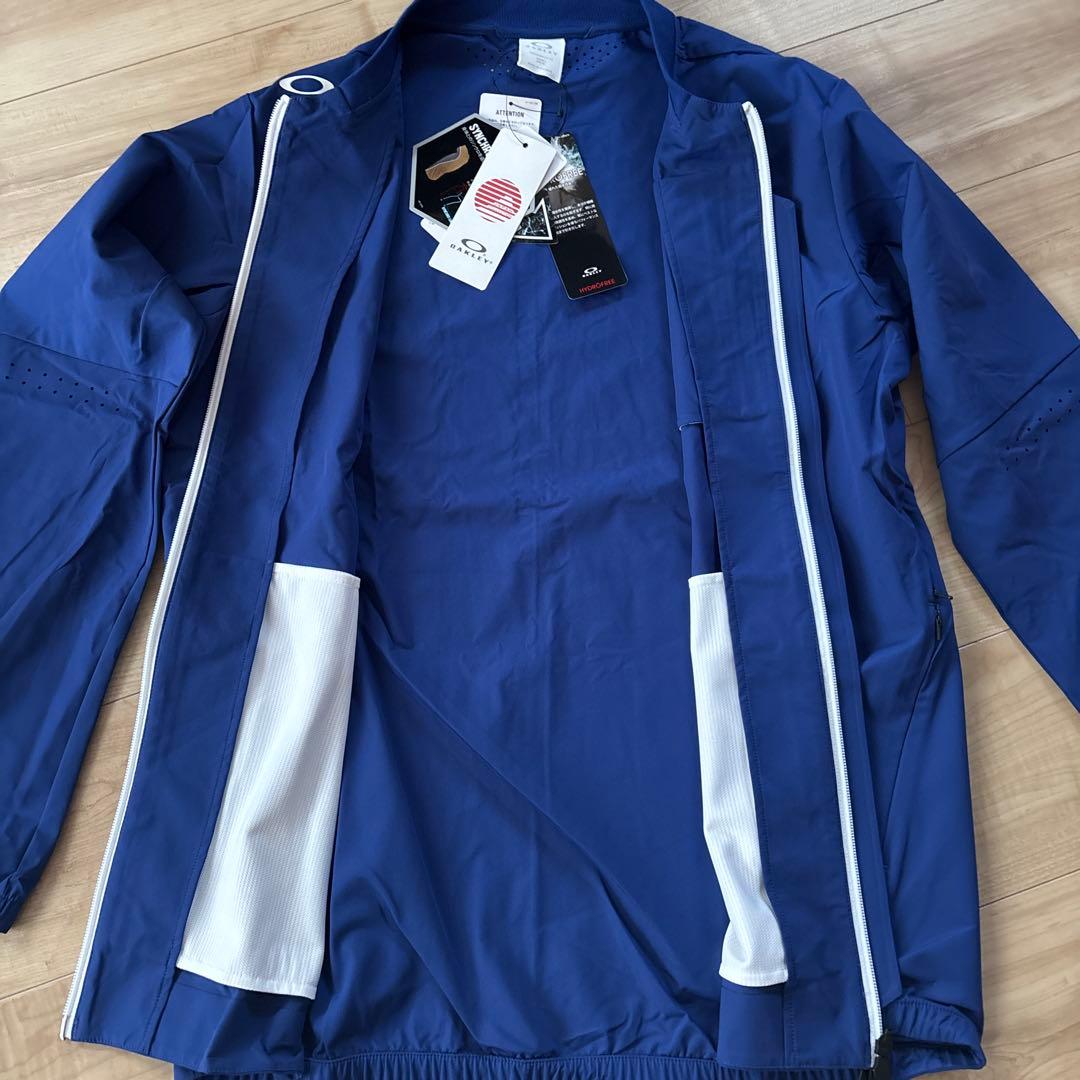 新品　メンズ　ゴルフ　スポーツジャケット　撥水　ストレッチ　ブルー XL