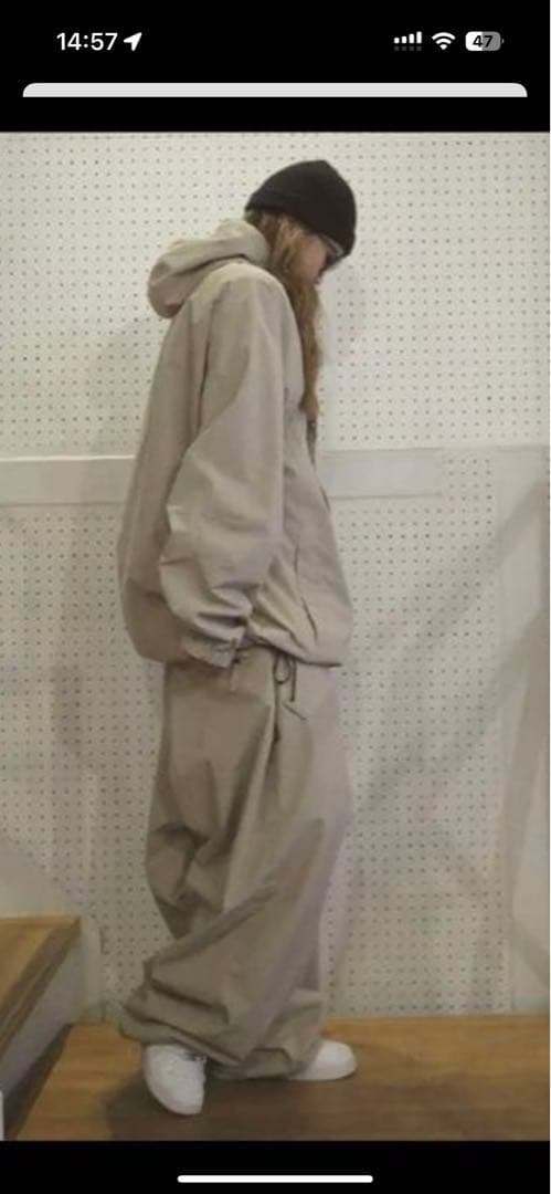 mahf バルーントールジャケットM スノーパンツＬ