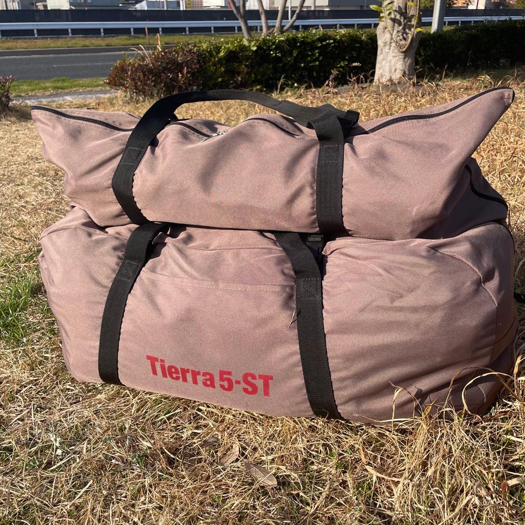 【美品】 オガワ アポリト　ティエラ5-st グラウンドシート付　Tierra