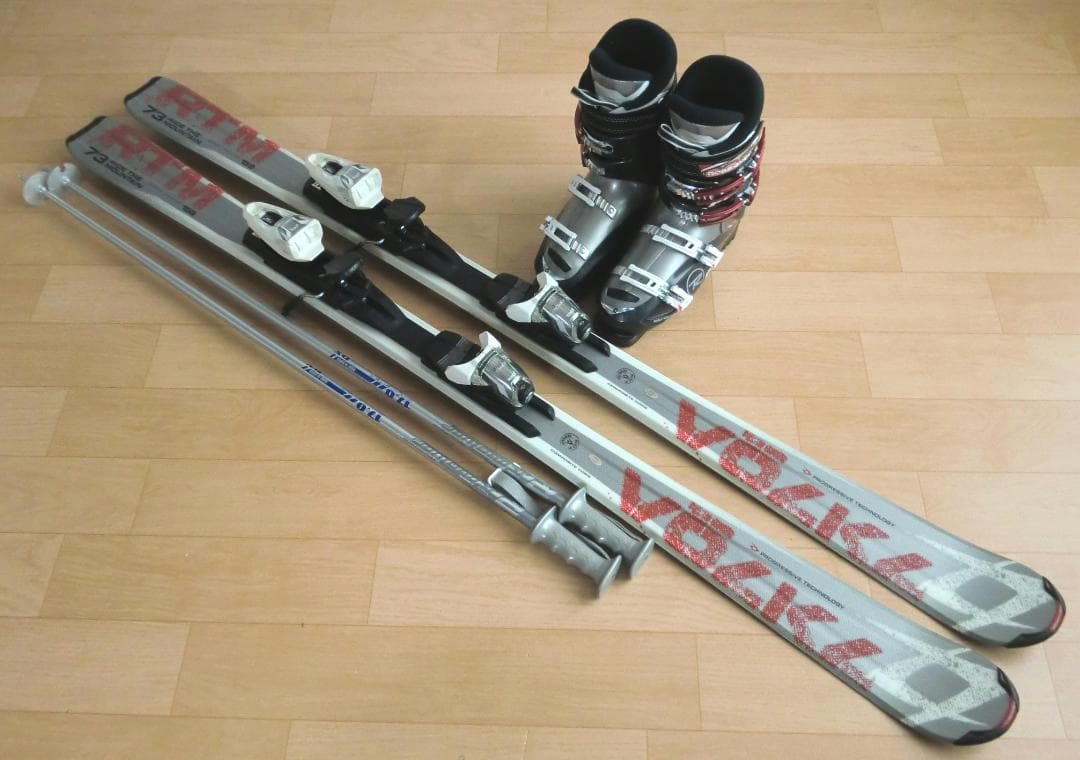 ■■送料無料■VOLKL■メンズスキーセット■板159靴26.5■メンテ付■■