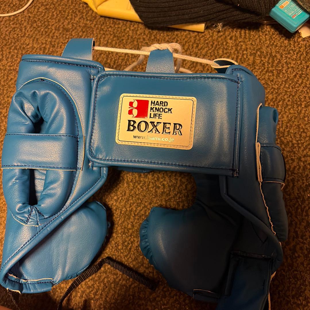 BOXER HARD KNOCK LIFE ヘッドギア 青