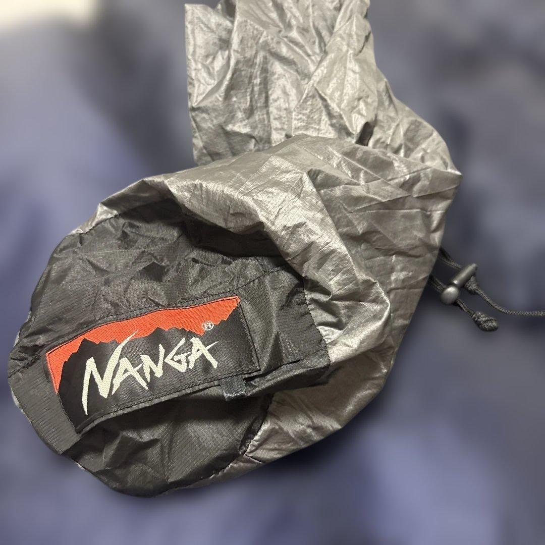 NANGA寝袋　AURORA light 450 DX BLK/R