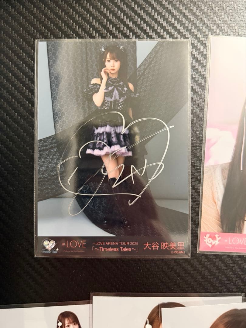 大谷映美里　生写真まとめ売り 直筆他