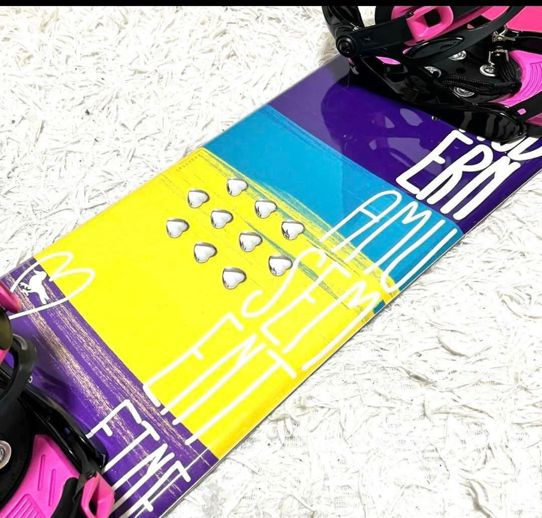 Modern Amusement スノーボード 144cm 3点セット