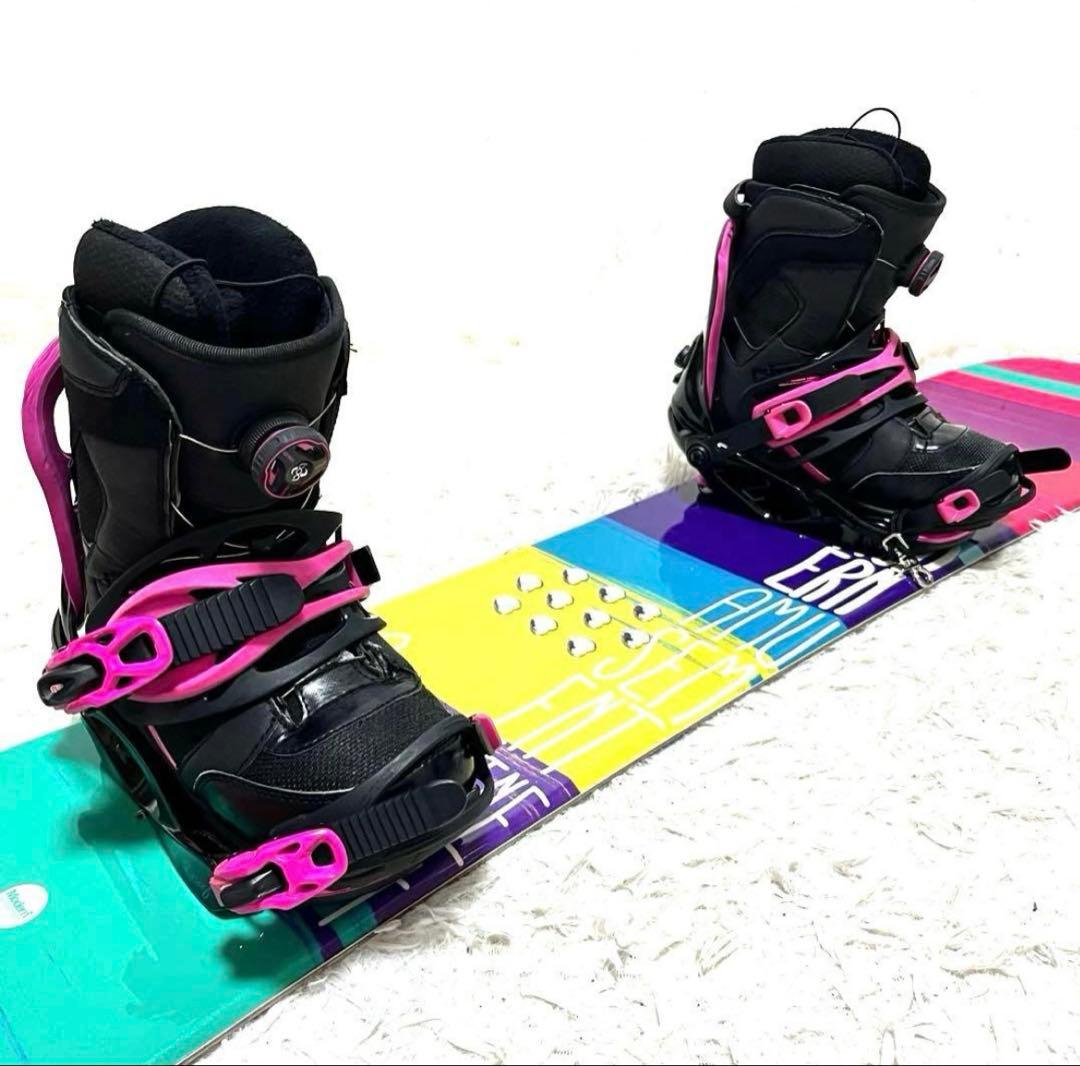 Modern Amusement スノーボード 144cm 3点セット