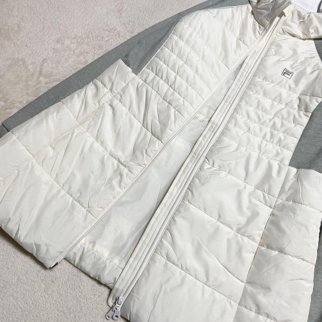 限定【極美品】FILA GOLF 撥水 中綿キルティング切り替えブルゾン ウエア