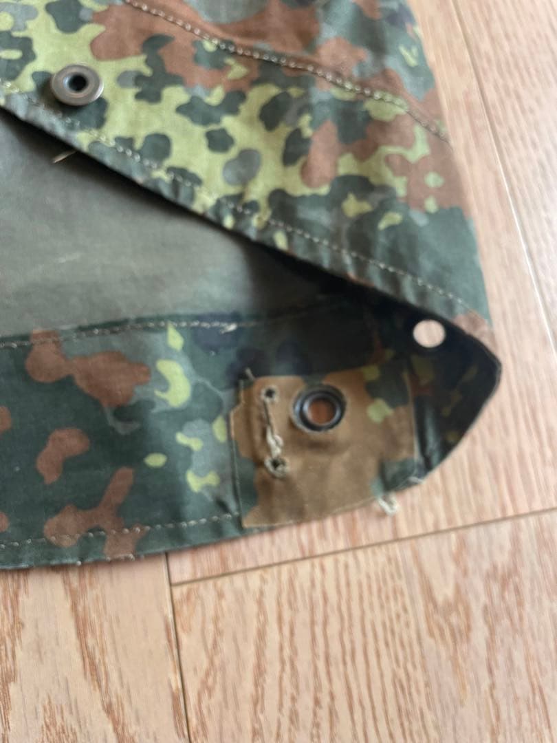 りんご　ドイツ軍幕　パップテント　2枚セット　ベルギー軍幕 ポールセット