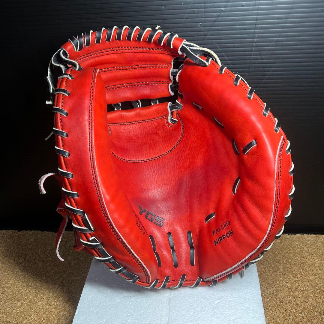 山本グラブスタジオ硬式野球捕手用ミットYGS PRO COSTOM MADE美品