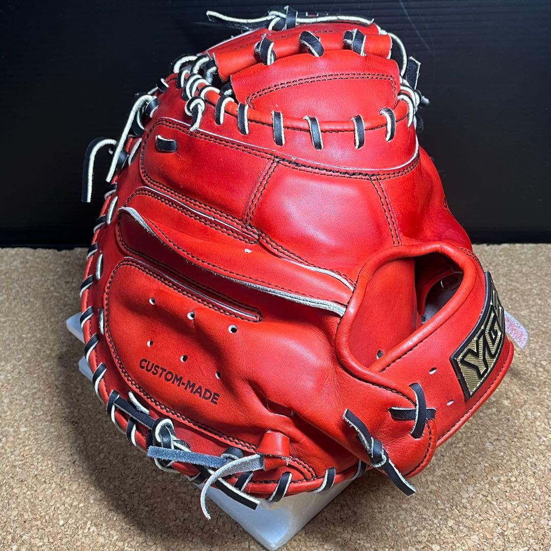 山本グラブスタジオ硬式野球捕手用ミットYGS PRO COSTOM MADE美品