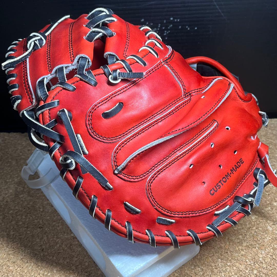 山本グラブスタジオ硬式野球捕手用ミットYGS PRO COSTOM MADE美品