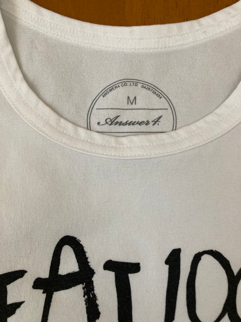 Answer4 アンサー4 Tシャツ　サイズM