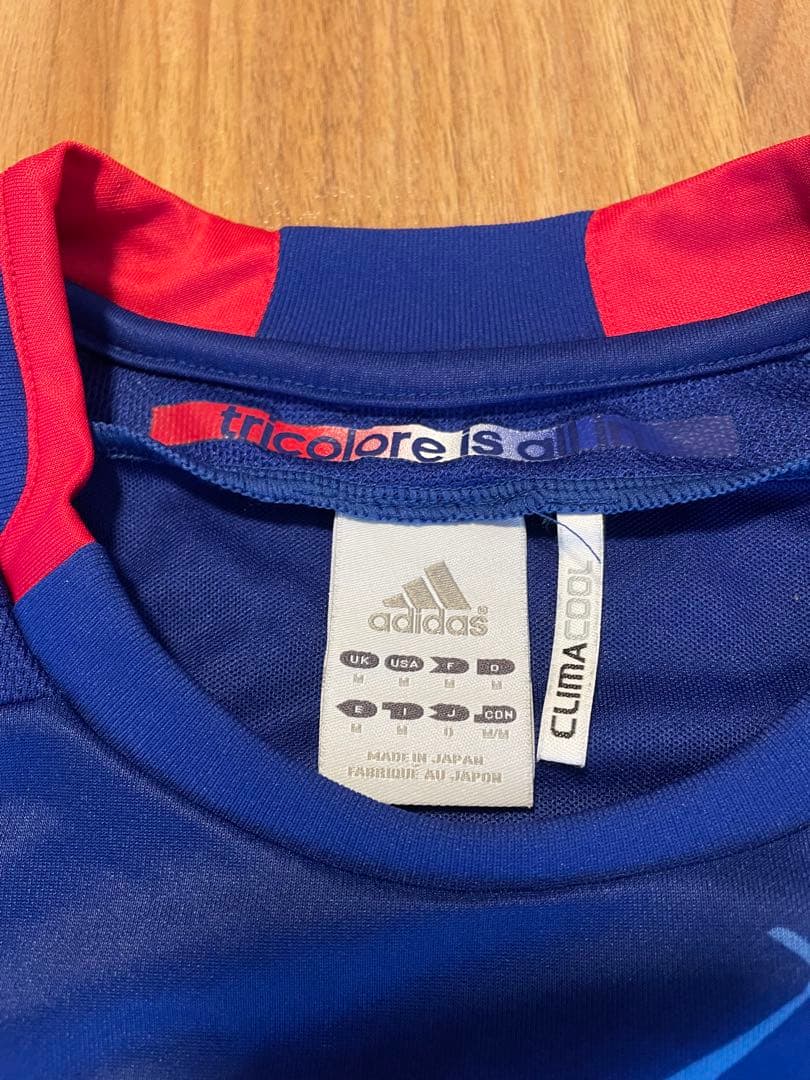 adidas サッカーシャツ 青 25 SHUNSUKE