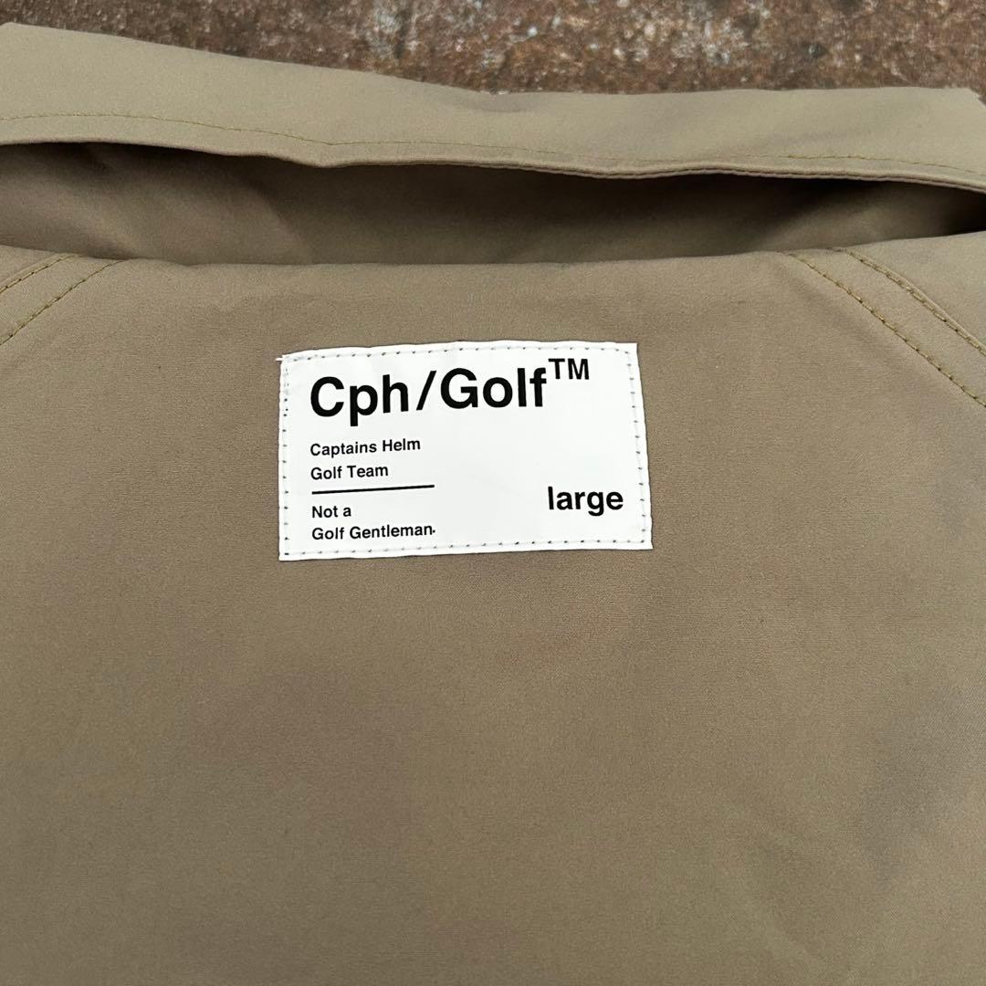 Cph/Golf™Nylon Coach Jacket ベージュ サイズL