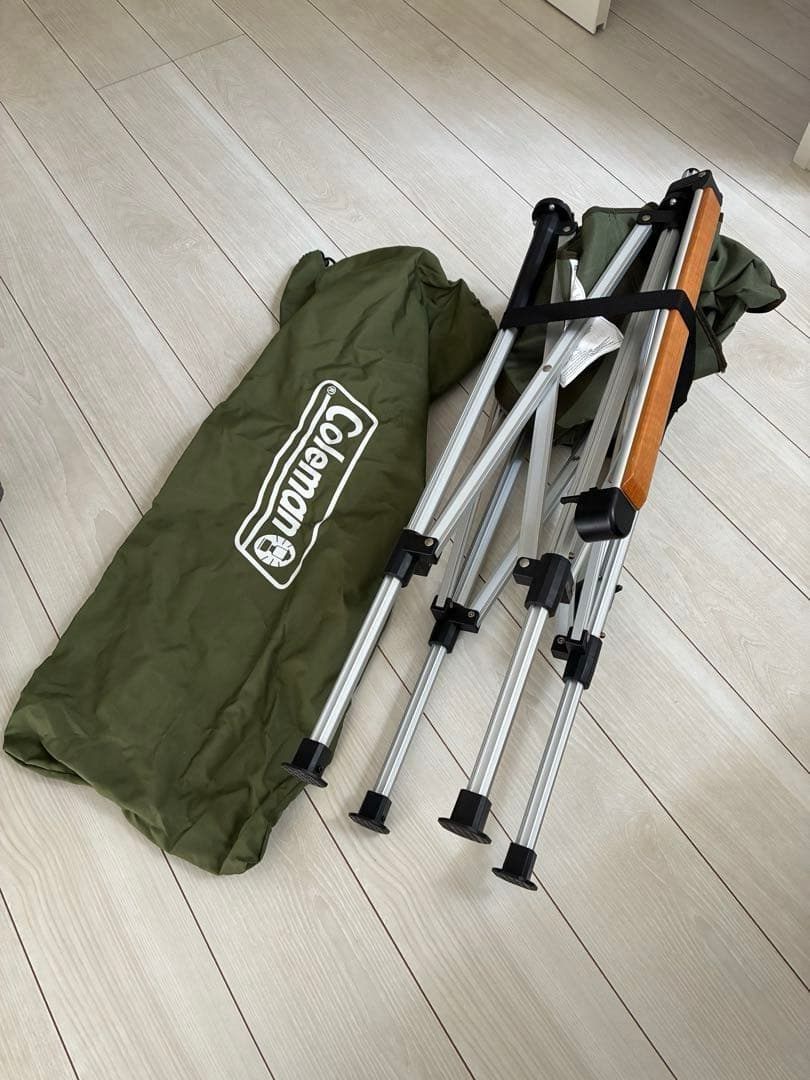 Coleman アウトドアチェア グリーン