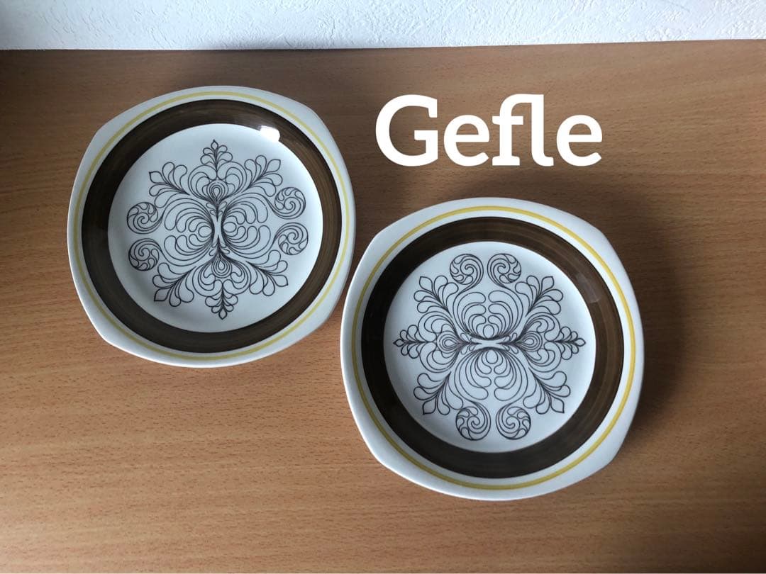 Gefleゲフレ　EKシリーズ　18cm プレート2枚