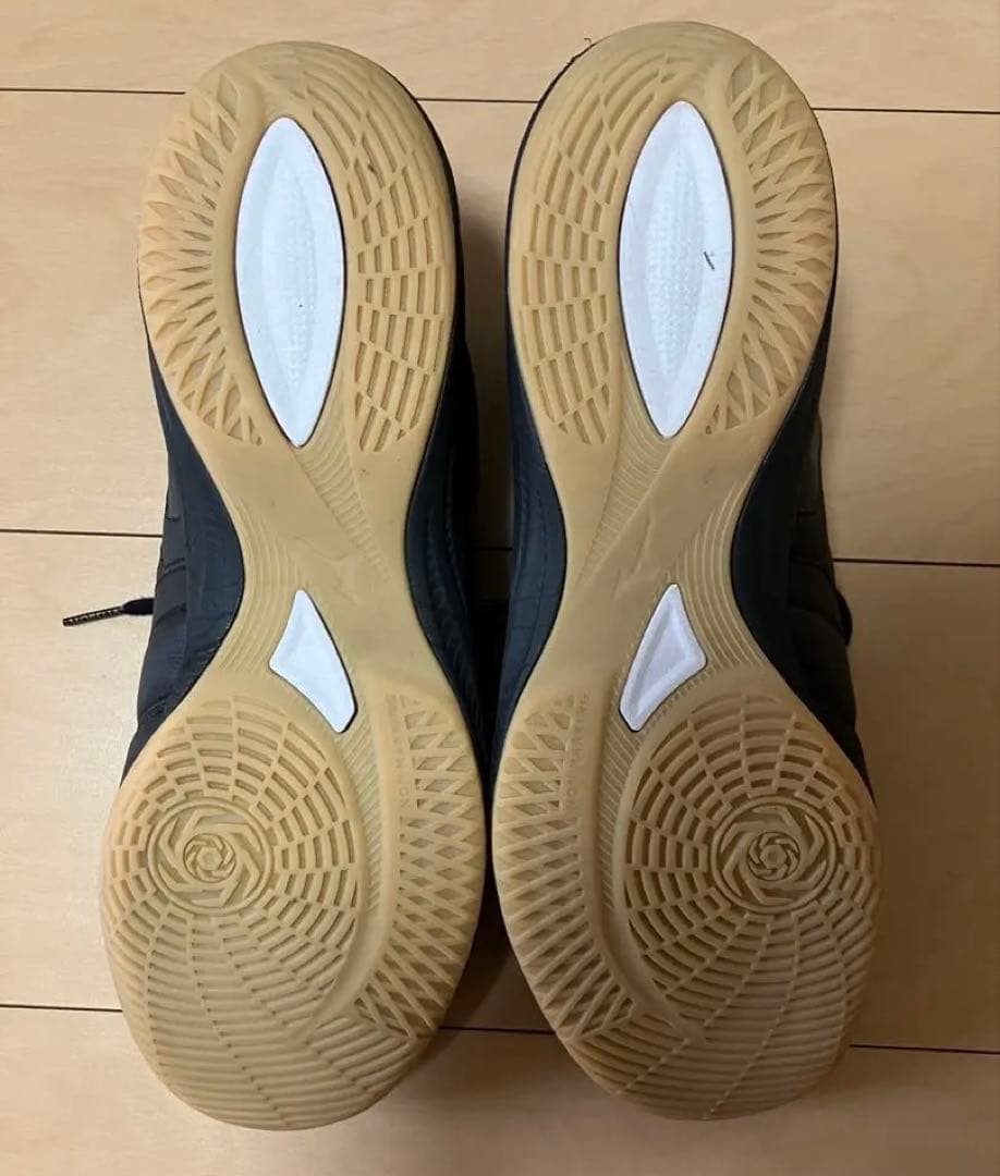 【美品】MORELIA SALA JAPAN フットサルシューズ ブラック