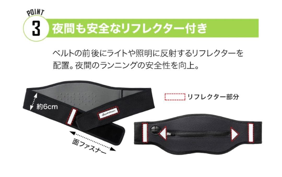 phitenファイテン　スポーツベルト メタックスパーツ