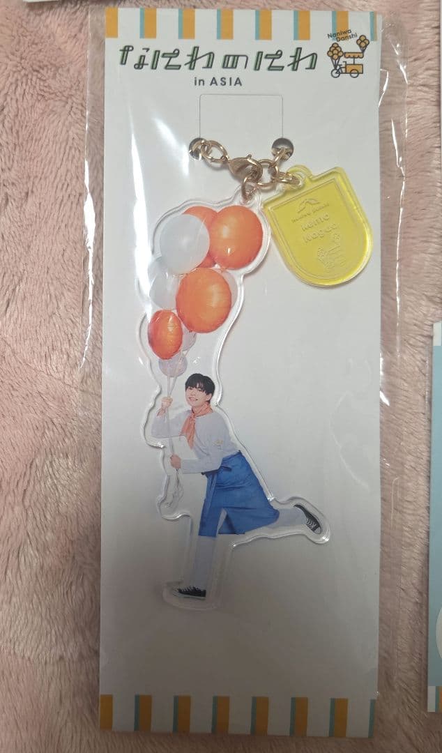 なにわ男子 長尾謙杜 なにわのにわinASIA アクリルキーホルダー ステッカー
