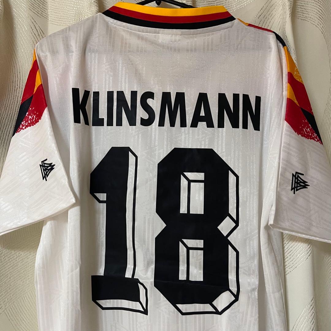 ドイツ代表1994年クリンスマンサッカーユニフォームホームfootball