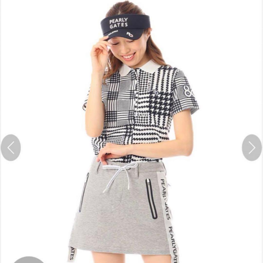 PEARLY GATES グレー スカート