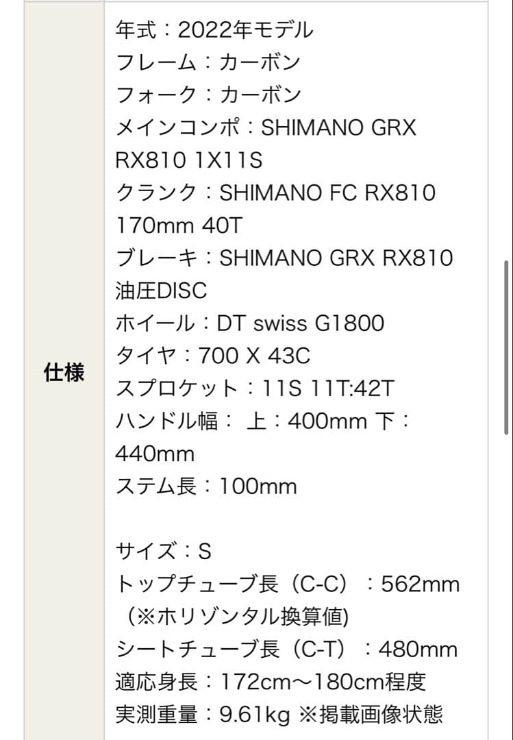 【希少美品】Canyon grizl