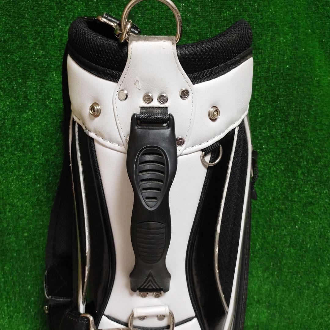 TaylorMade キャディバッグ ホワイト・ブラック フード無し