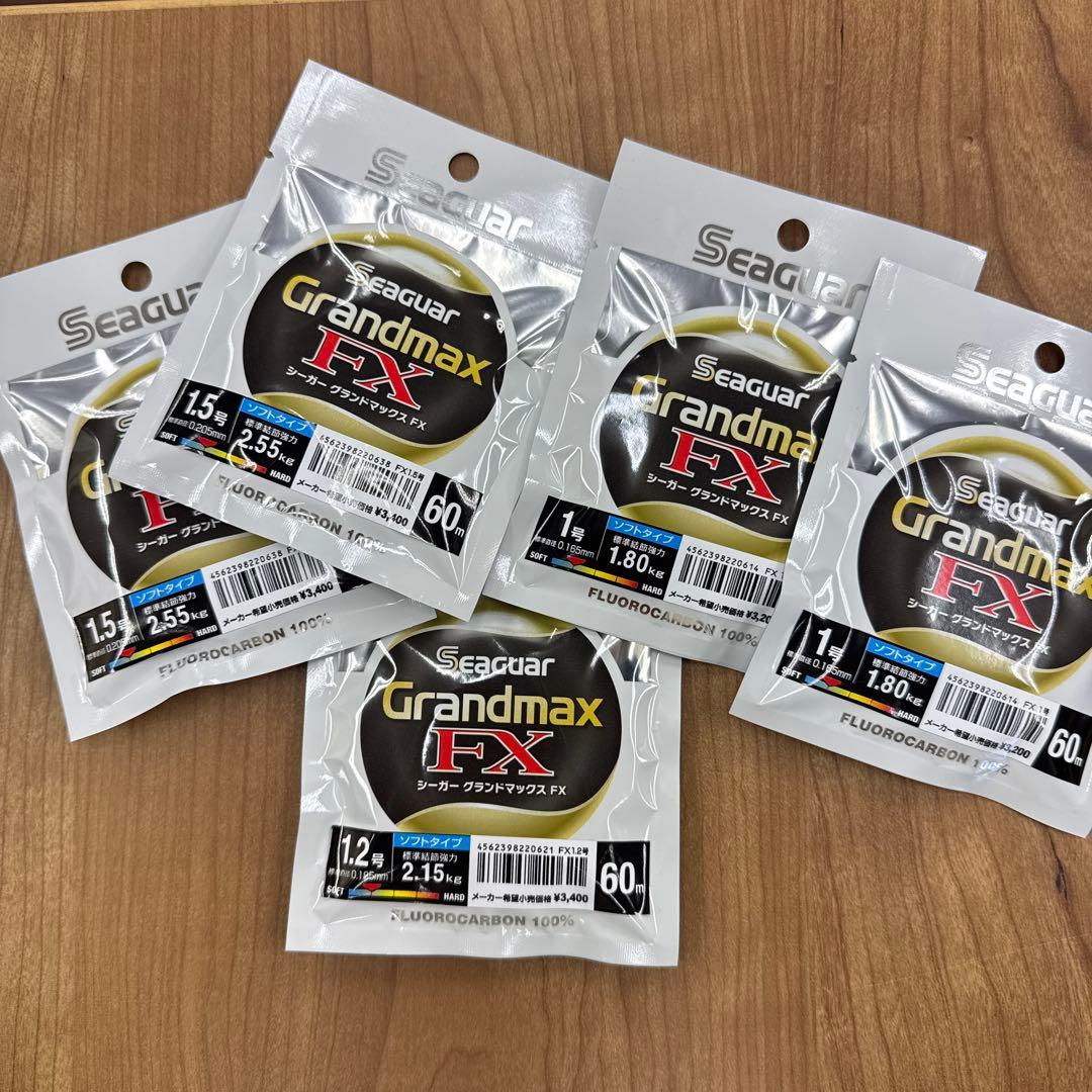Seaguar Grandmax FX 釣り糸 60m セット