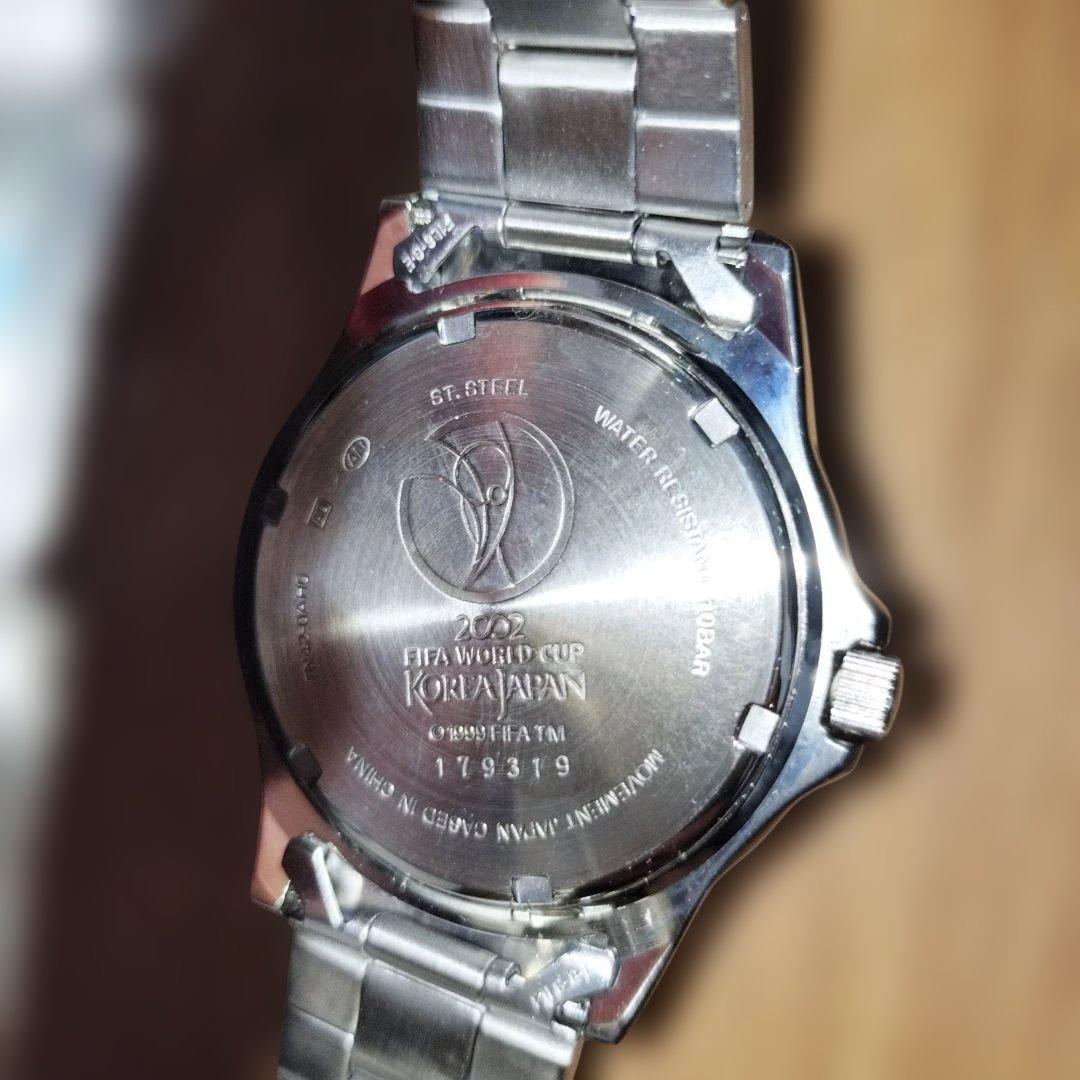 【未使用】2002 FIFA WORLD CUP 腕時計 KOREA JAPAN
