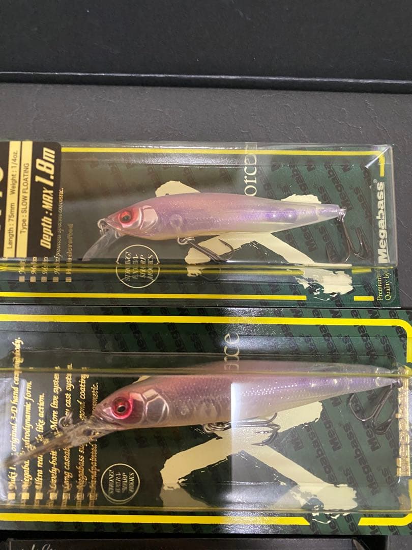 Megabass GLS SPAWN CHERRY ルアー4点セット