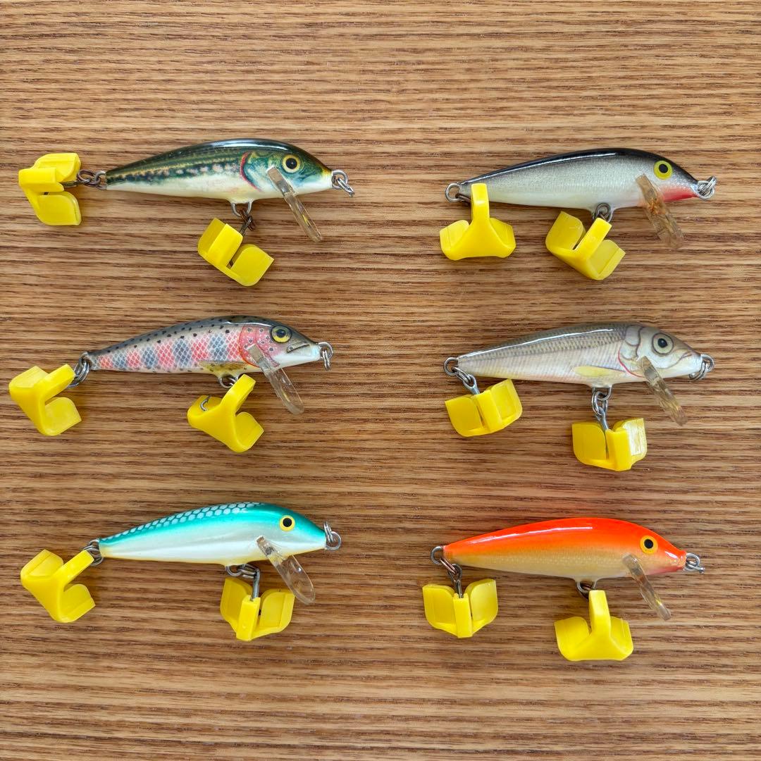 【美品】ラパラ RAPALA カウントダウン シンキング 6個 50mm CD5