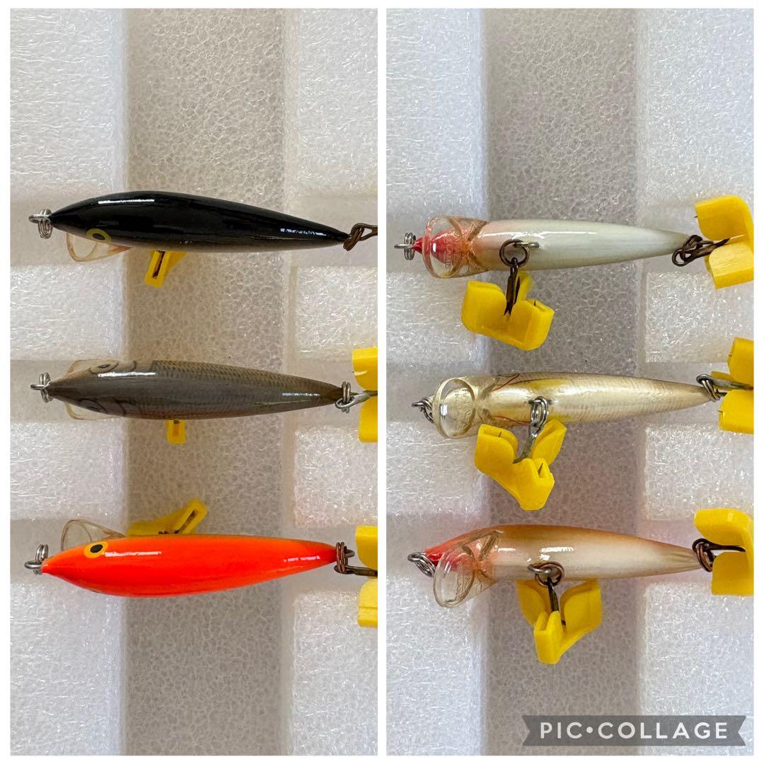 【美品】ラパラ RAPALA カウントダウン シンキング 6個 50mm CD5