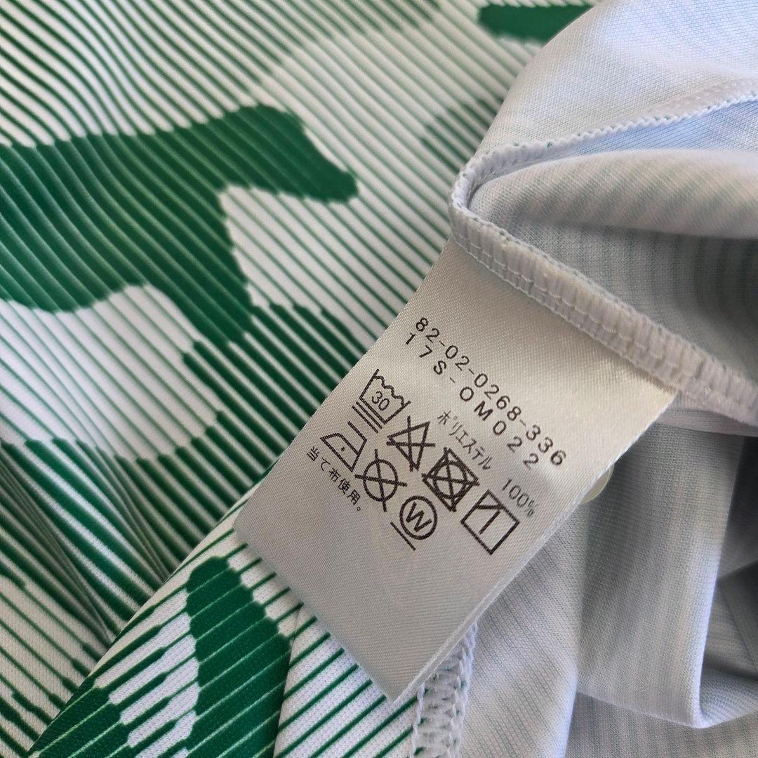 BEAMS GOLF 迷彩プリントポロシャツ