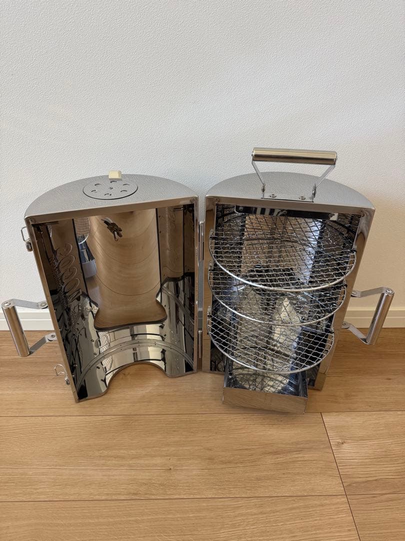 ロゴス　スモークタワー　燻製器