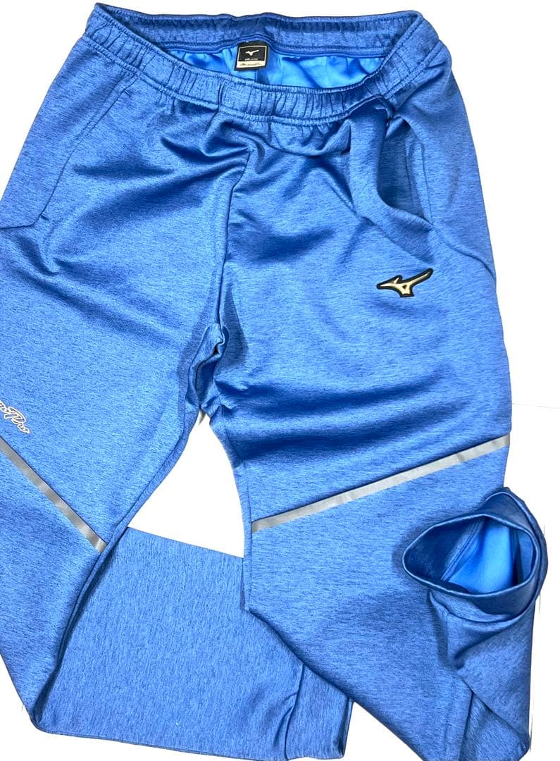 【ミズノプロ】ストレッチスウェットパンツXO ネイビーピオニ 12JFBK70