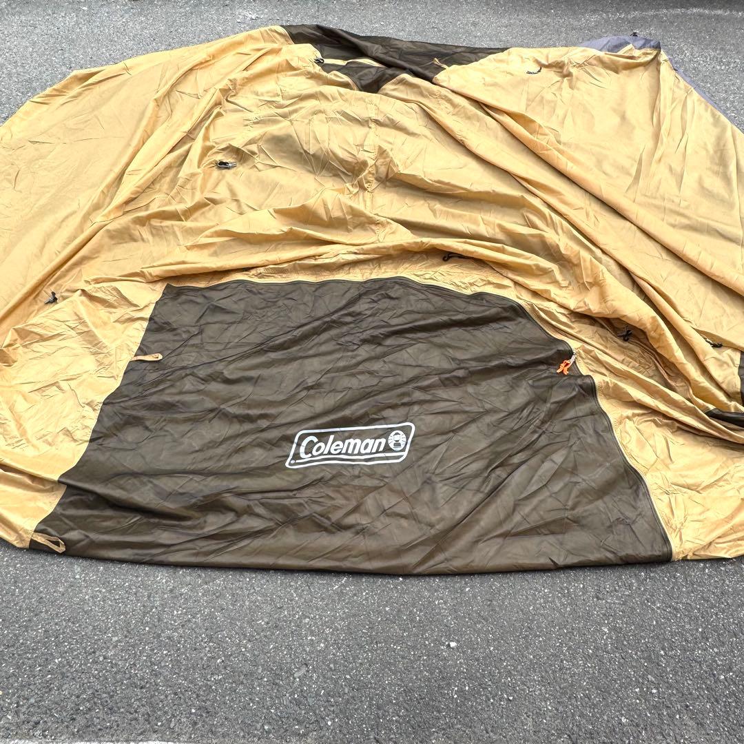 【美品】 Coleman タフスクリーン2ルームハウス オリーブ/コヨーテ限定色