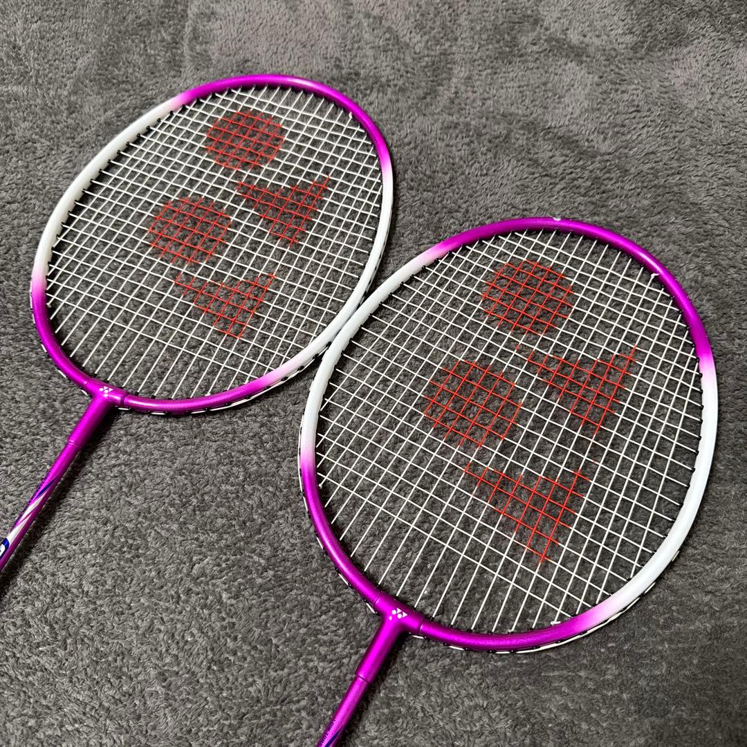 【ギスあり未使用品】YONEX バトミントンラケット　GR-414 ケース付き