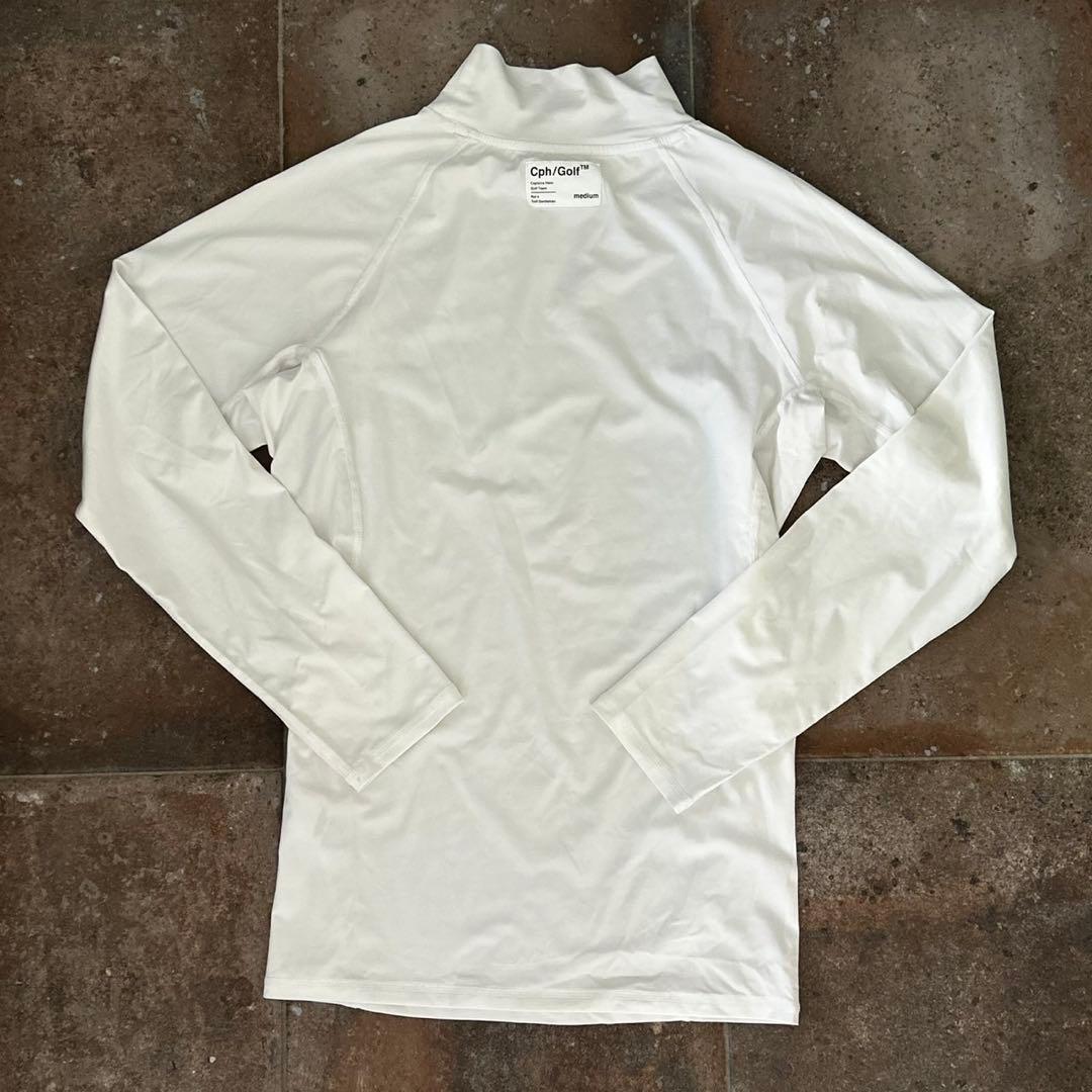 Cph/Golf CAPTAINS HELM ハイネックインナー　ホワイト　M