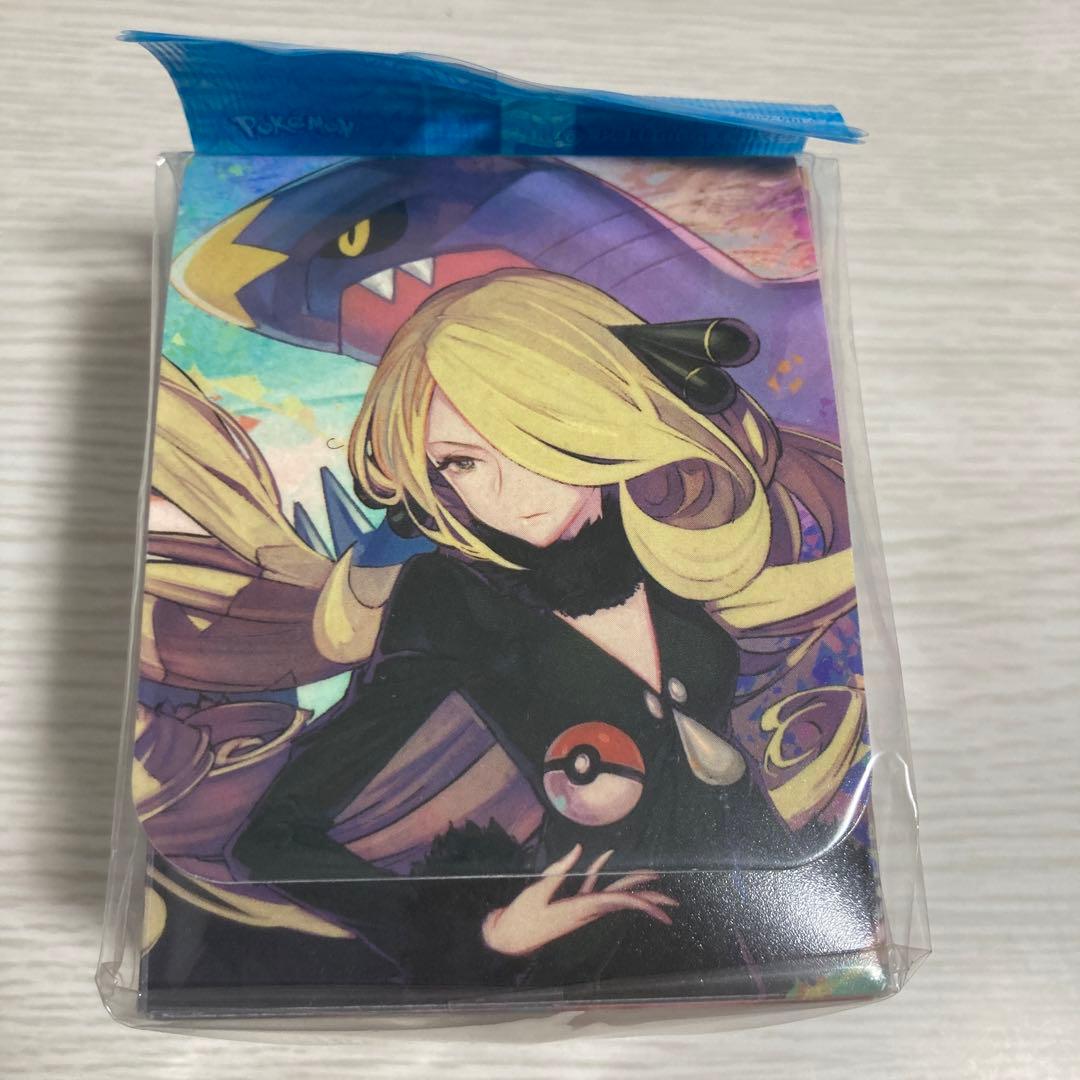 ポケモンカード シロナ＆ガブリアス スリーブ3個＋デッキケース