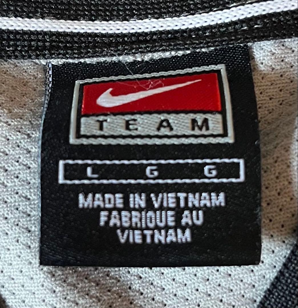 90s.00s NIKE ナイキ TEAM ナイロンピステ　 サイズ　L