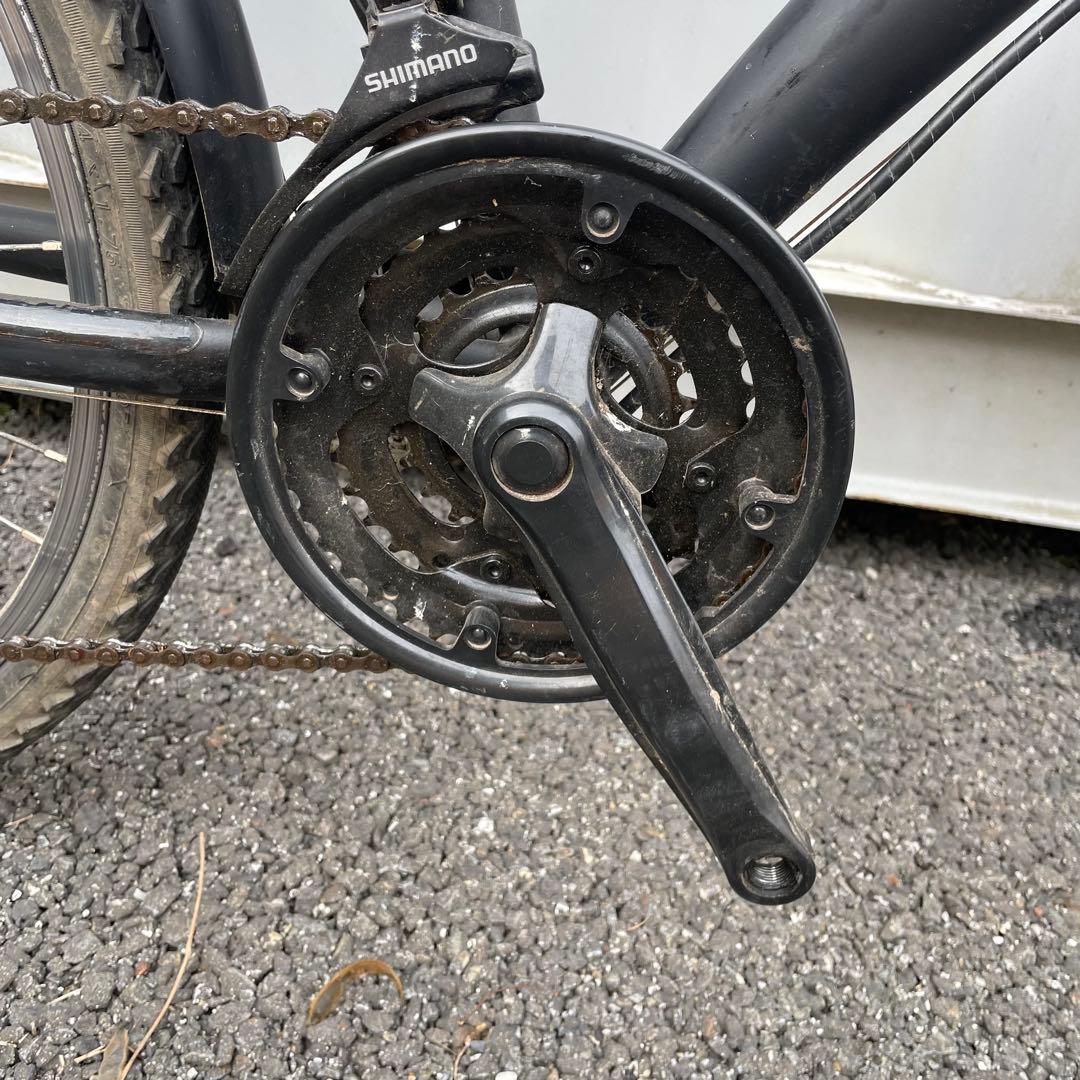 子供用自転車24インチ BTWIN 身長135-150cm 前後オートライト付