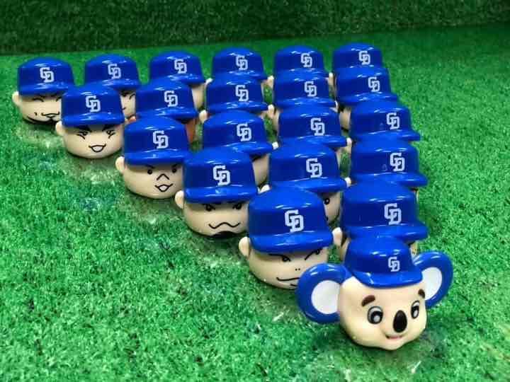 中日ドラゴンズ ペットボトルキャップ コンプリート 全21種 美品 レアですよ。