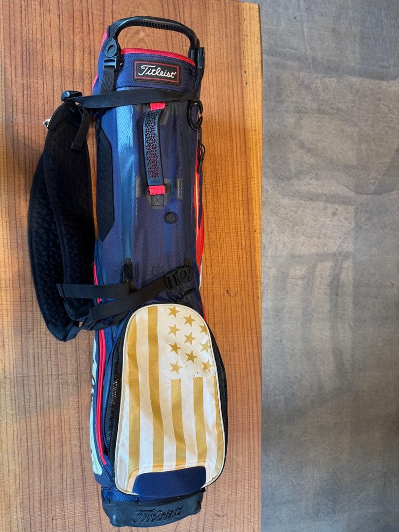 Titleist キャディバッグ USオープン限定品　ネイビー/レッド/ホワイト