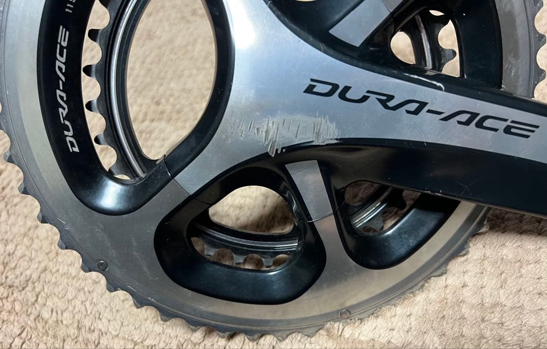 DURA-ACE SHIMANO FC-9000　50-34 172.5mm