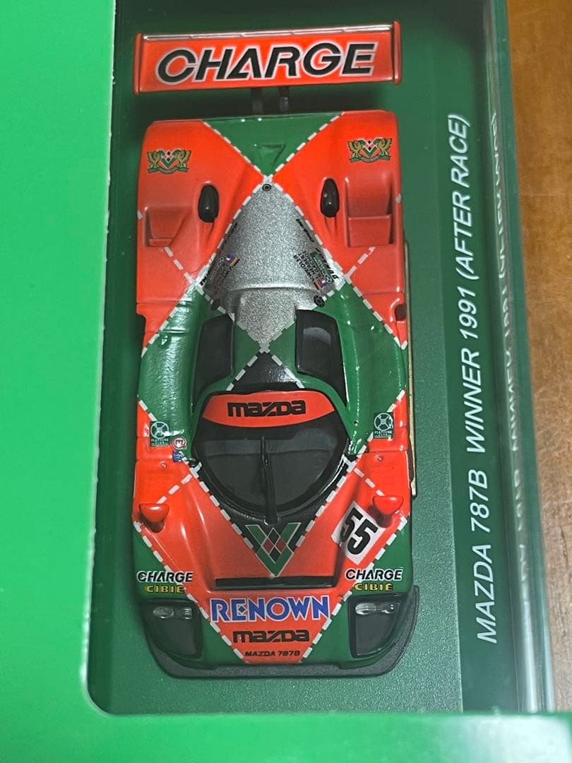 限定500個 京商　1/64マツダ 787B（ウェザリング仕様）