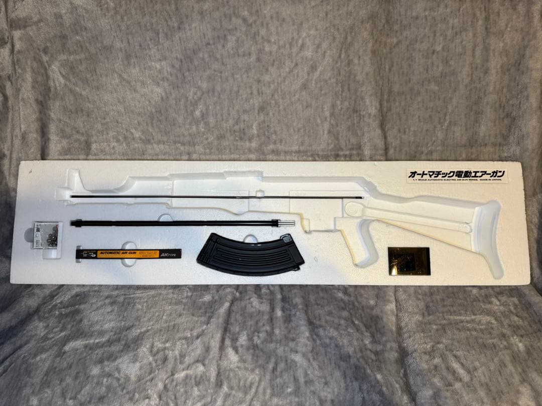 東京マルイ AK47S スタンダード電動ガン 多弾マガジン1本含めおまけ付き
