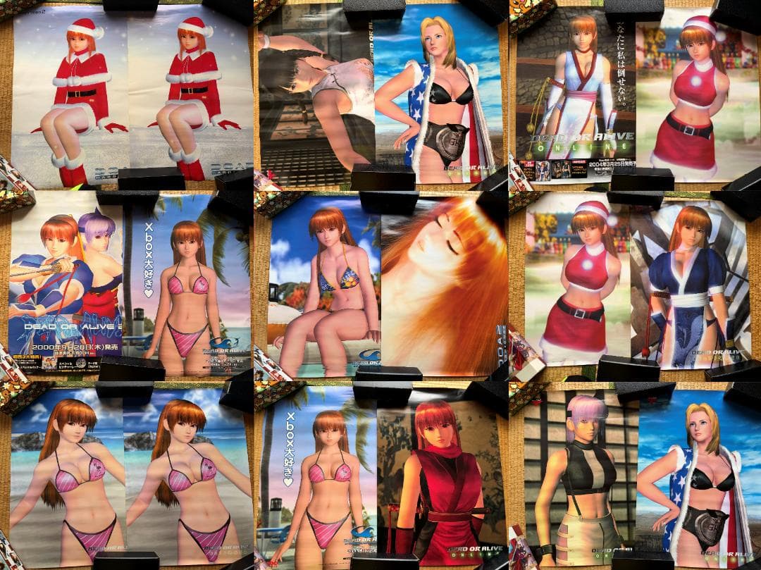 DEAD OR ALIVE ポスター７７枚+おまけ３つ　大量まとめ